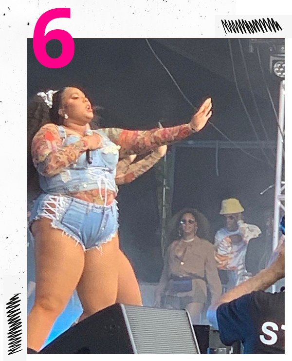 Lizzo - Shorts jeans - Beyonce - Inverno - Street Style