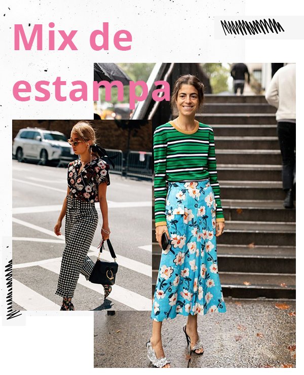 It girls - Mix de estampas - Maximalismo - Inverno - Street Style