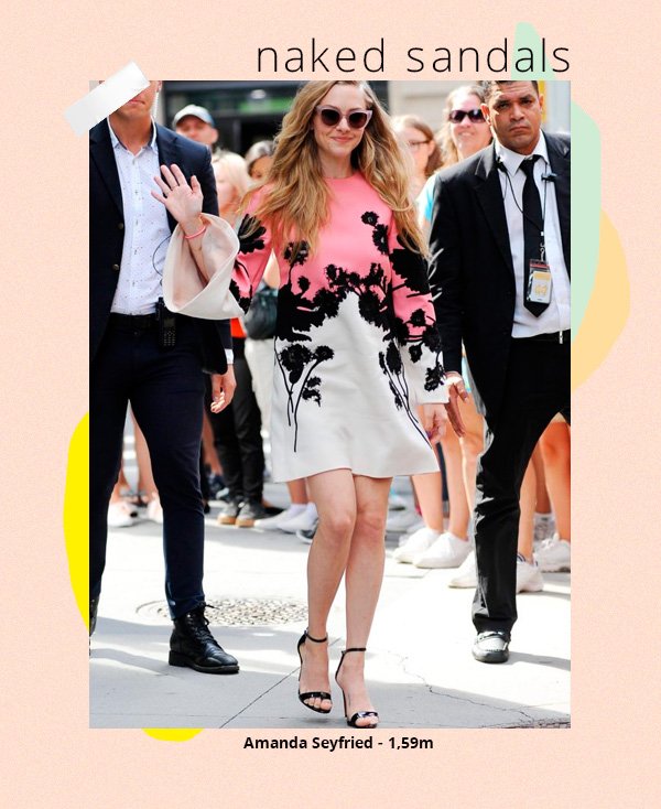 Amanda Seyfried - sandalia-naked - sandália - verão - street-style