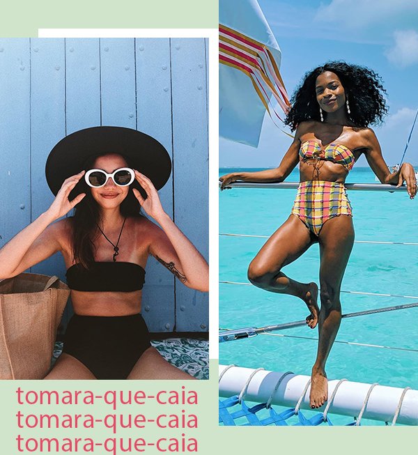 It girls - Beachwear - Tomara-que-caia - Verão - Street Style