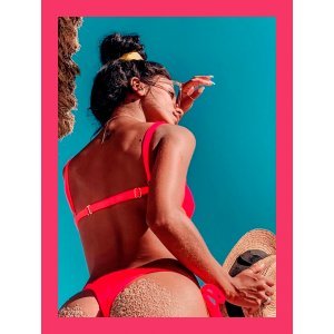 Bikini Lana Rosa Neon - Gg Rosa