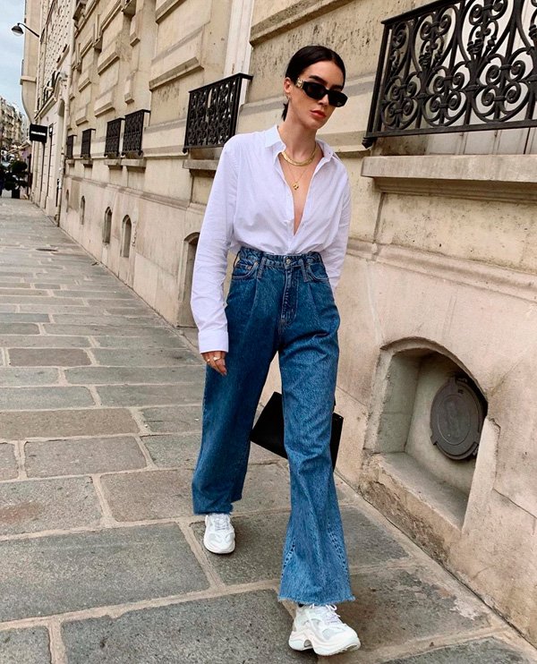 Brittany Xavier - calça-flare - jeans - verão - street-style