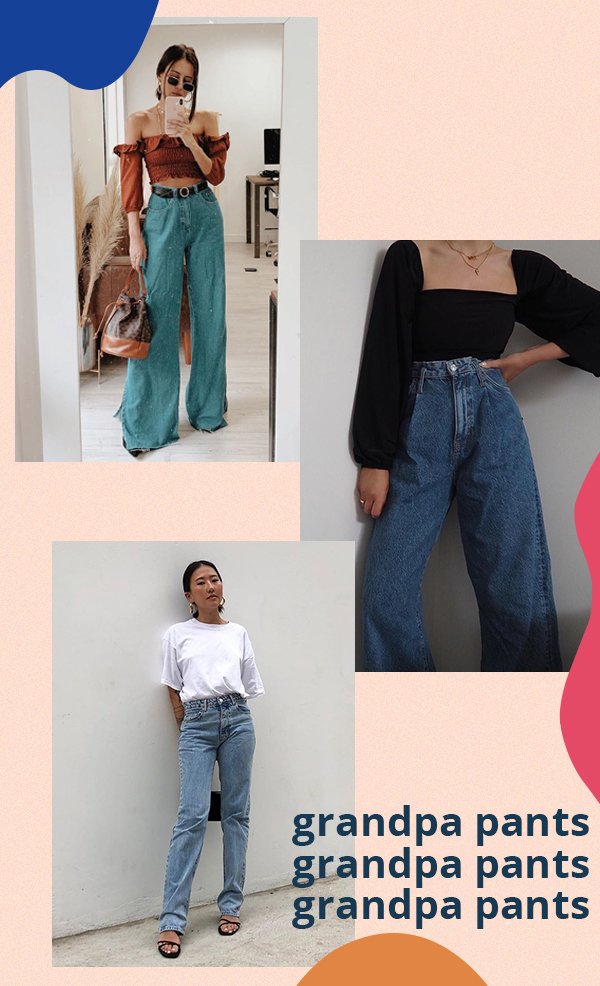 It girls - Jeans  - Grandpa Pants - Primavera - Street Style