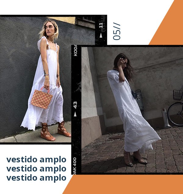 It girls - Vestido amplo - Vestido amplo - Primavera - Street Style