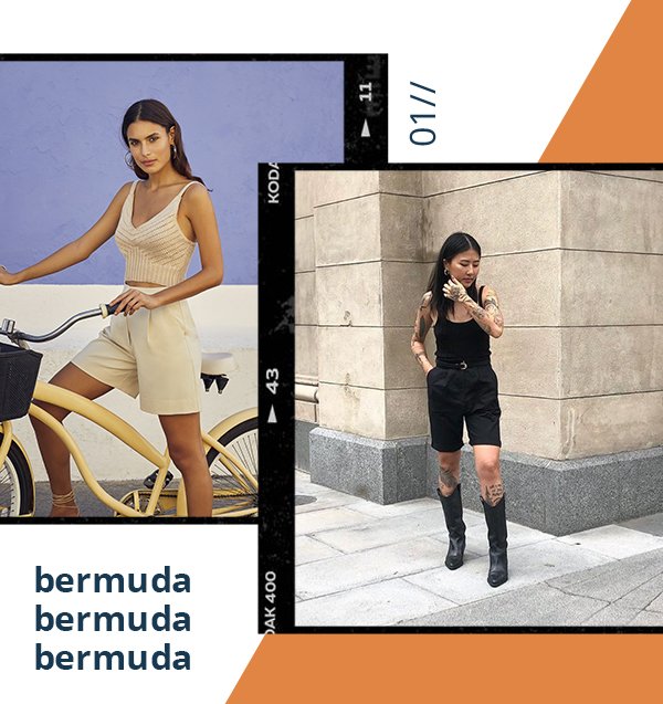 It Girls - Bermuda - Bermuda - Verão - Street Style