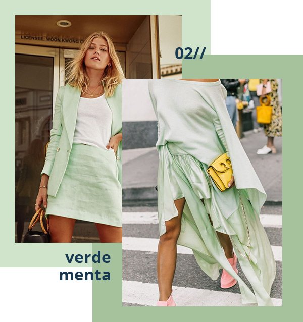 It girls - Verde menta - Verde menta - Verão - Street Style