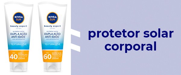 nivea - protetor - solar - corpo - produtos