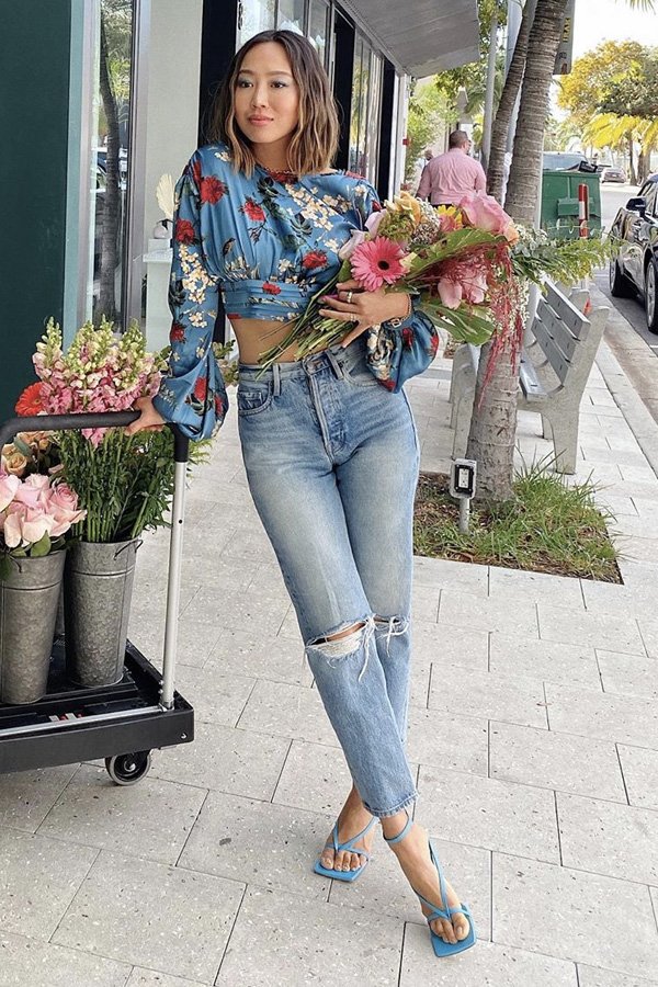 Aimee Song - jeans verão - jeans - verão - street style