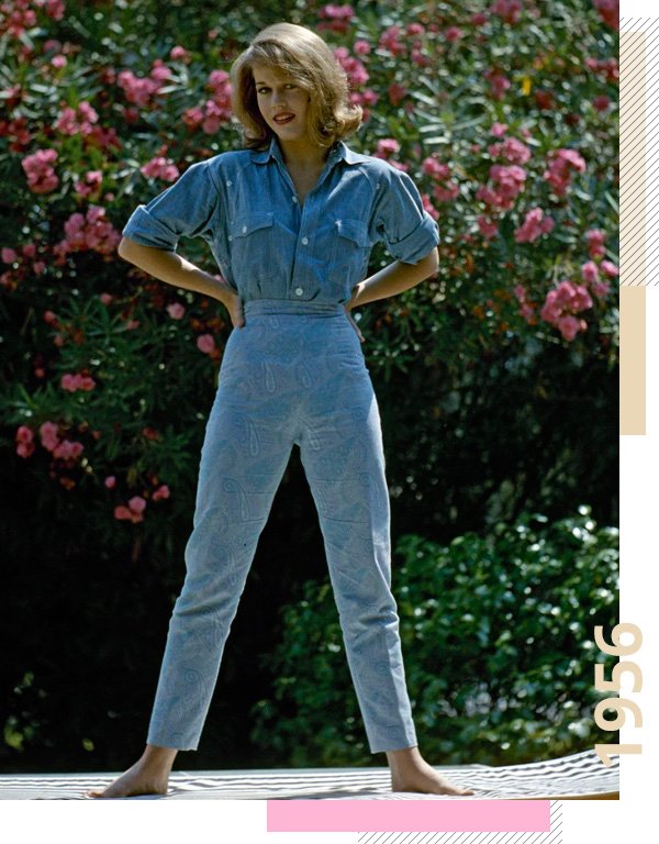 Jane Fonda - jeans - jeans - verão - street-style