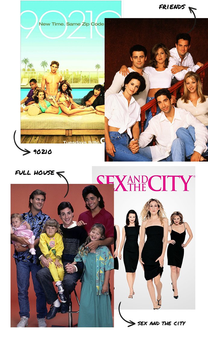 It girls - Séries anos 90  - Anos 90  - Verão - Street Style