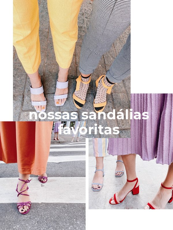 modelos - sandália - sandália - outono - street-style