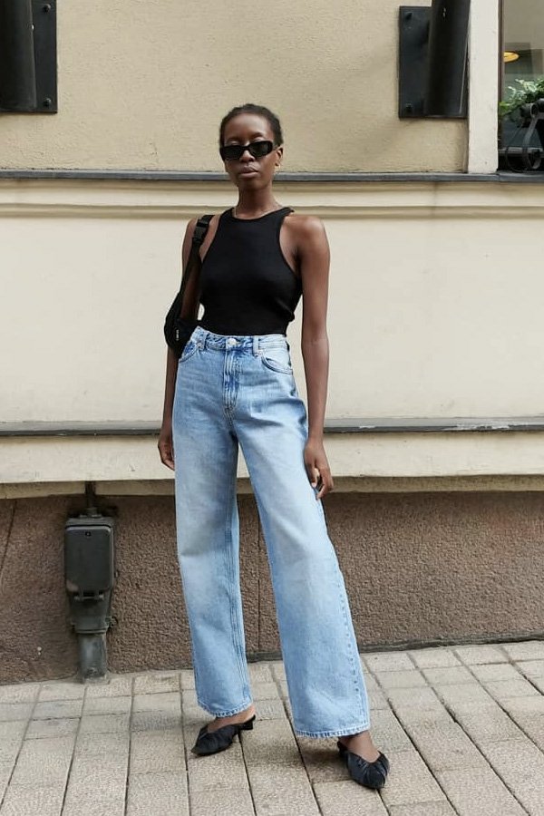 Sylvie Mus - calça jeans - jeans - verão - street style