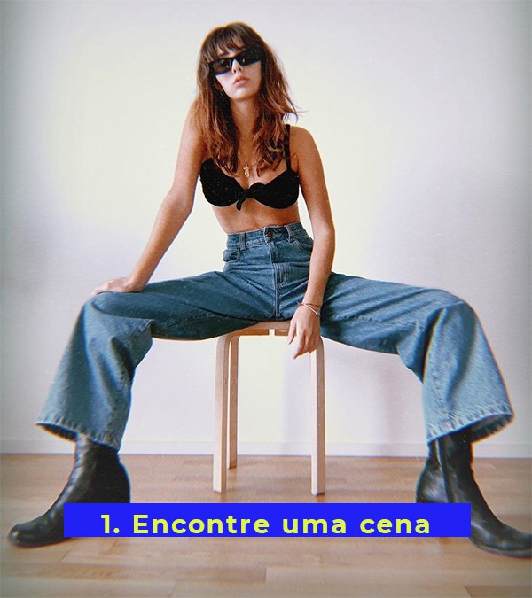 Debora Spanhol - jeans - jeans - outono - em-casa - https://stealthelook.com.br