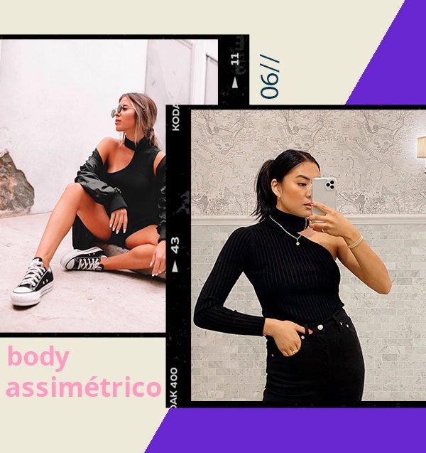 It girls - Body assimétrico - Essenciais do inverno - Inverno - Street Style - https://stealthelook.com.br