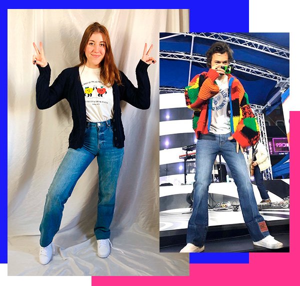Giulia Coronato - Calça jeans reta - Harry Styles - Inverno - Street Style - https://stealthelook.com.br