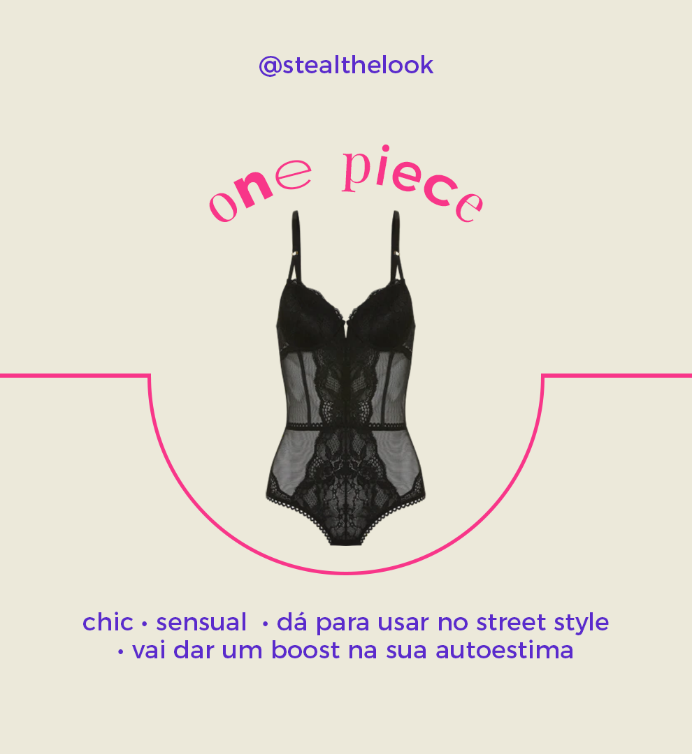 It girls - Lingeries - One piece - Inverno - Street Style - https://stealthelook.com.br