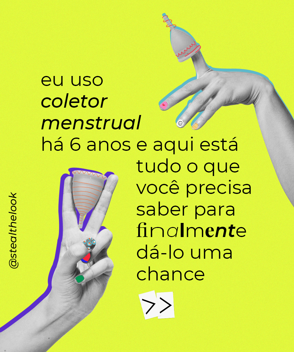 It girls - Coletor menstrual - Coletor menstrual - Inverno - Em casa - https://stealthelook.com.br