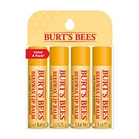 Hidratante labial de mel, Burt\'s Bees, kit com 4 unidades