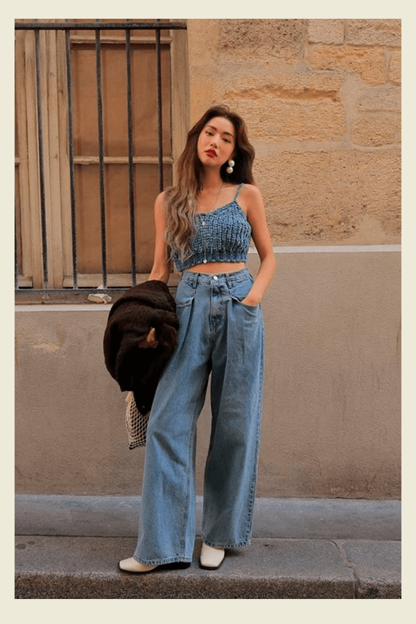 Jeans wide leg: a calça do verão já chegou para as fashionistas