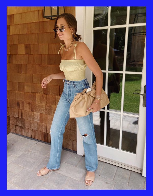Danielle Bernstein - modelo de calça - calça reta - verão - street style - https://stealthelook.com.br
