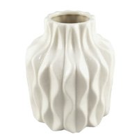 Vaso de Cerâmica Jandir- Branco
