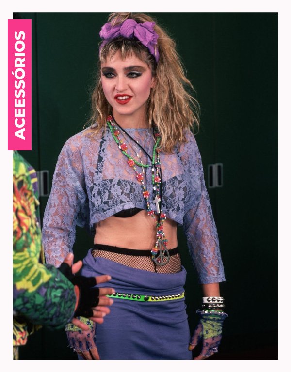 Madonna - anos 80 - moda anos 80 - verão - street style - https://stealthelook.com.br