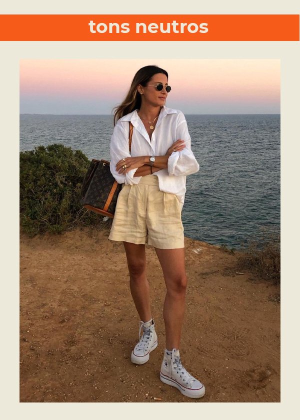 María Valdés - camisa branca no verão - camisa de alfaiataria - verão - street style - https://stealthelook.com.br