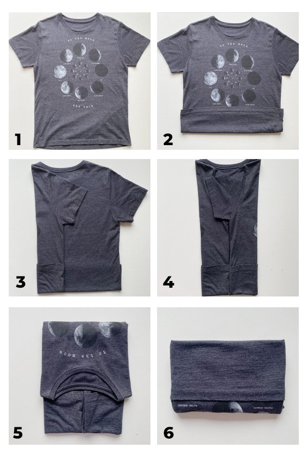 profound pavement Mart Organização: 4 maneiras de dobrar camiseta » STEAL THE LOOK