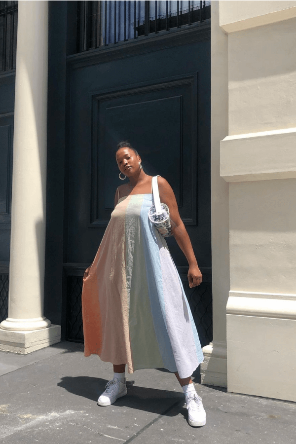 Imani Randolph - vestido - armário de verão - verão - street style  - https://stealthelook.com.br