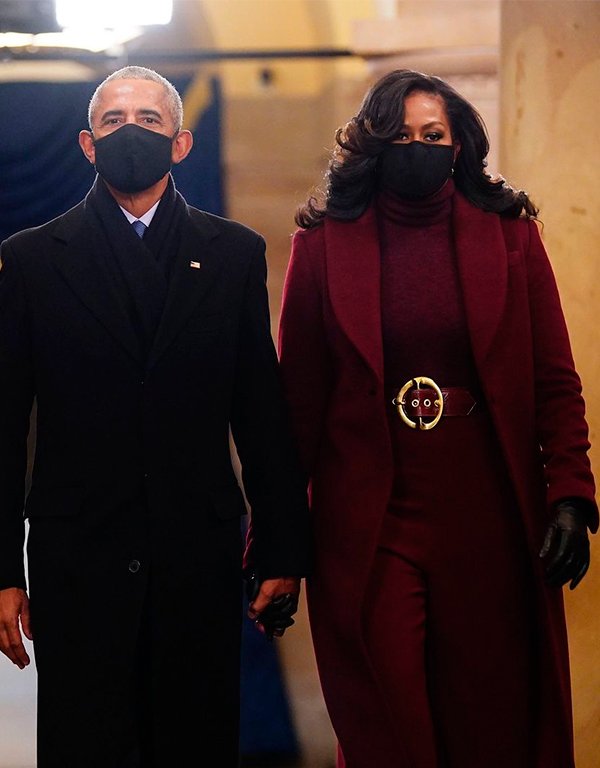 Michelle Obama - looks das famosas - posse do joe biden - verão - street style - https://stealthelook.com.br