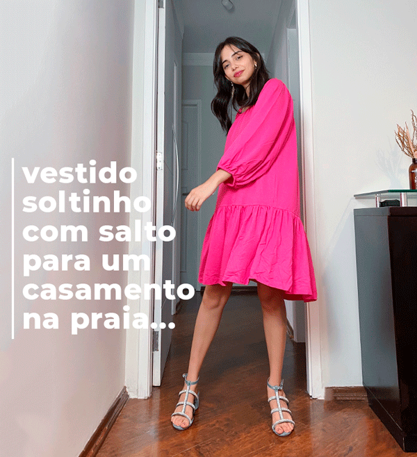 Giovana Marçon - vestido-rosa - sapatos - verão - em-casa - https://stealthelook.com.br