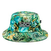 Chapéu Bucket Hat MXC BRASIL Estampado Full Print - Verde