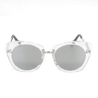 Óculos de Sol Polo London Club Acrílico Degradê Feminino - Prata