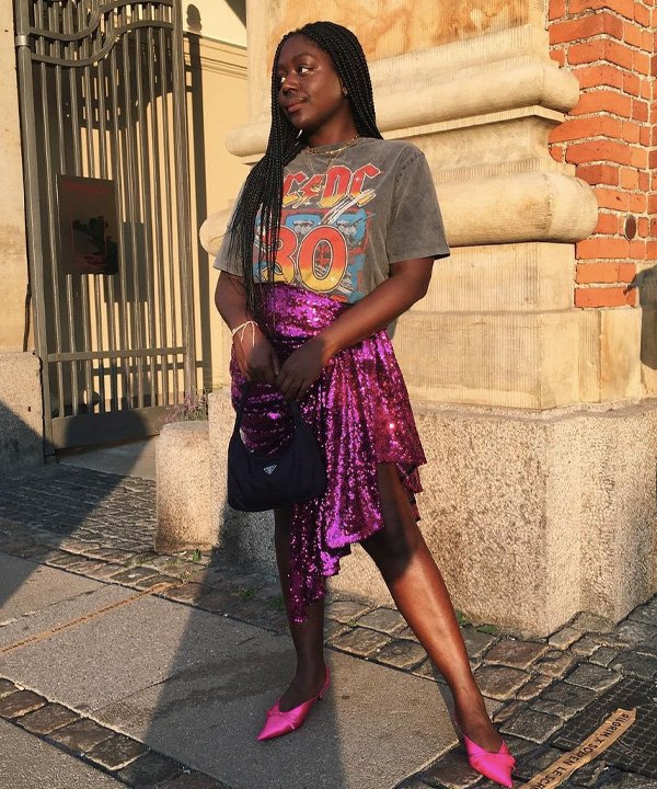 Lois Opoku - como usar camiseta oversized - t-shirt oversized - verão - street style - https://stealthelook.com.br