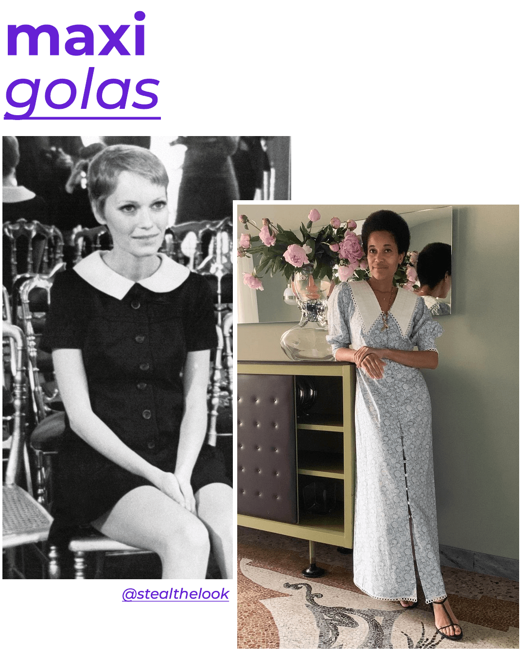 Por que a moda dos anos 60 está voltando com tudo entre as fashionistas? »  STEAL THE LOOK