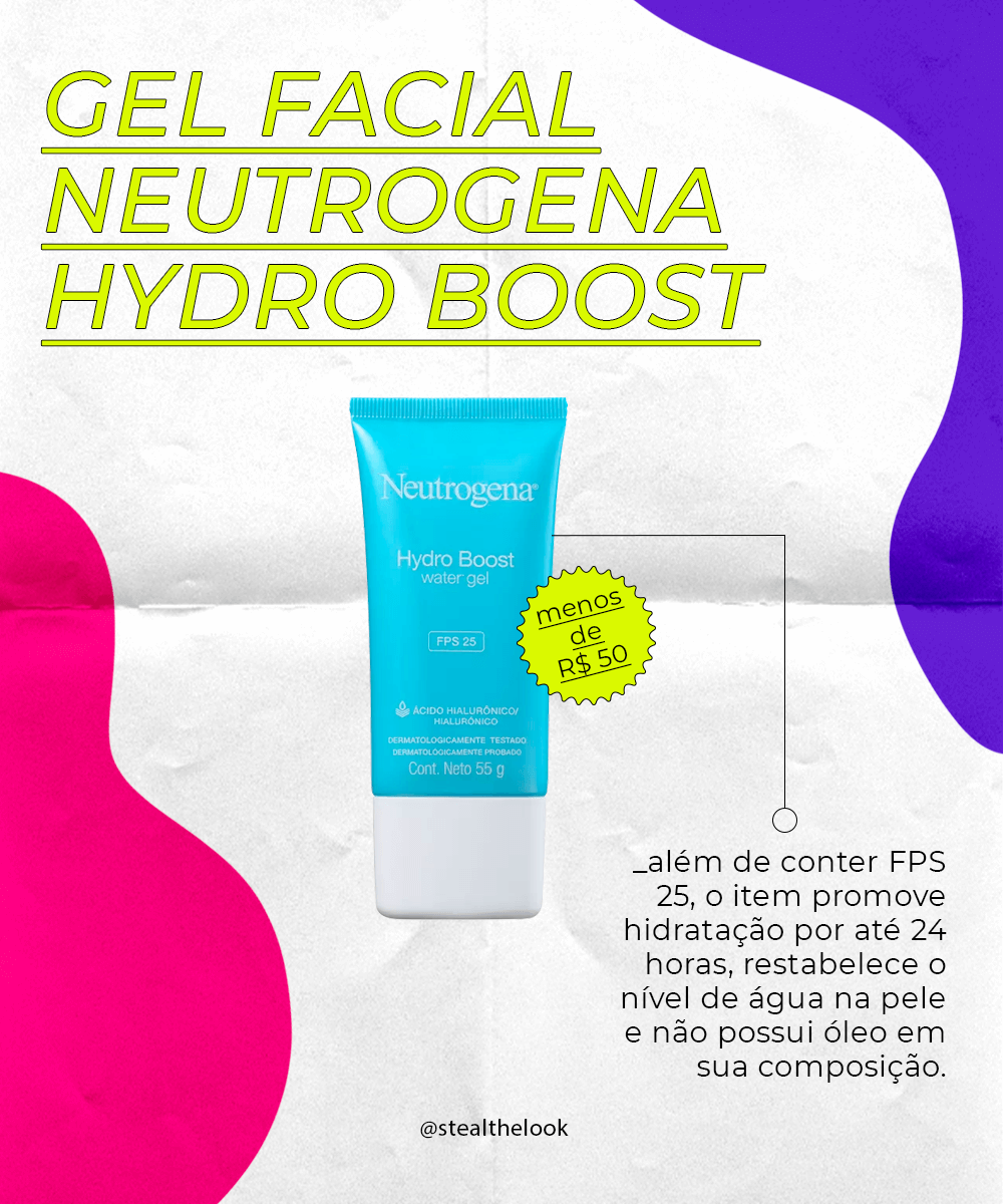 Hidratante facial Neutrogena  - Hidratante facial Neutrogena  - produtos de beleza - outono - brasil - https://stealthelook.com.br