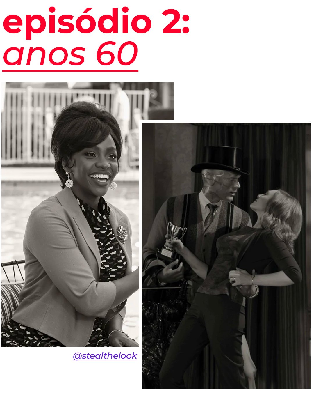 It girls - Anos 60 - Wandavision - Verão - Em casa - https://stealthelook.com.br