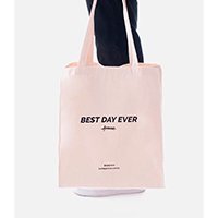 ECOBAG APPROVE BEST DAY EVER OFF WHITE