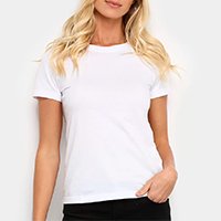 Camiseta Hering Básica Feminina - Branco
