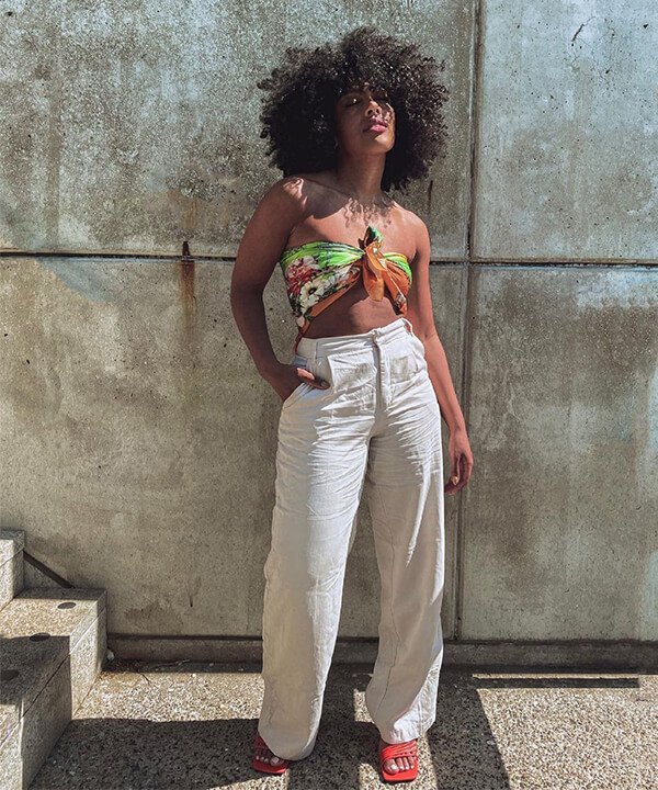 Angela Onuoha - calça de linho  - looks de inverno - inverno - brasil - https://stealthelook.com.br