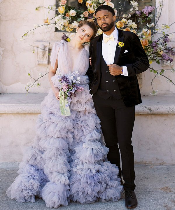 Ailin Rachael Hyde - vestido de noiva colorido - vestidos de noiva - outono - brasil - https://stealthelook.com.br