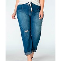 Mink - Calça Jeans Plus Size