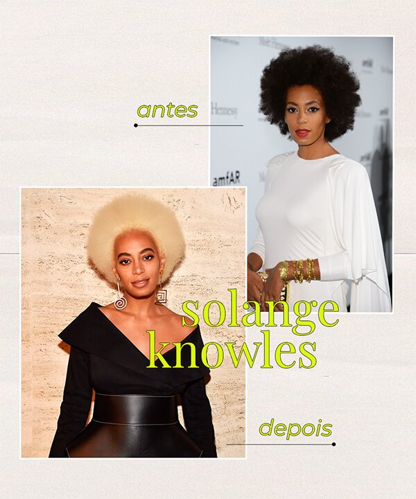 Solange Knowles - cabelo platinado - cabelo tingido - inverno - brasil - https://stealthelook.com.br