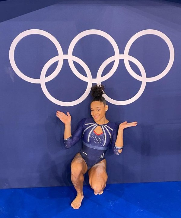 Mélanie De Jesus Dos Santos - 2021 - olimpíadas - ginástica artística - atletas negras - https://stealthelook.com.br