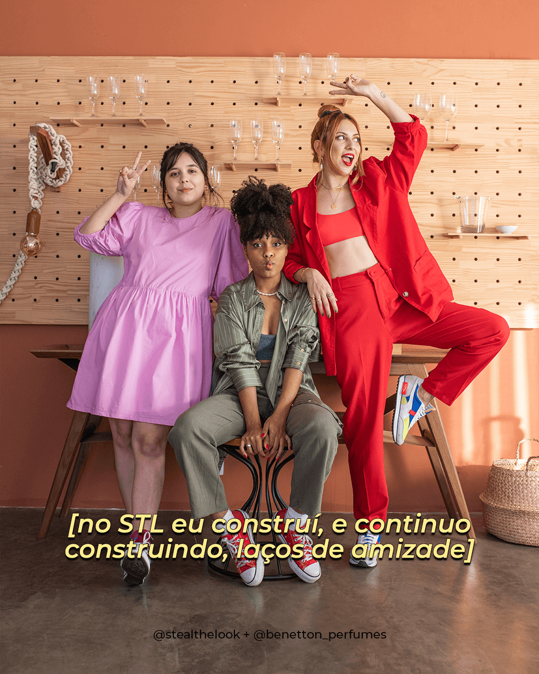 Isadora, Claudiana e Aline - perfume - amizade no trabalho - inverno - brasil - https://stealthelook.com.br