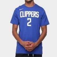 Camiseta NBA Los Angeles Clippers Kawhi Leonard Nike Masculina - Azul