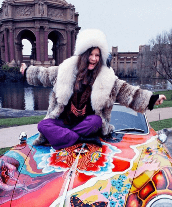 Janis Joplin - Tie Dye - dia mundial do rock - Inverno  - Steal the Look  - https://stealthelook.com.br