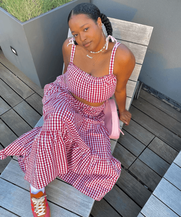 Imani Randolph - Looks de verão - como usar vichy - Verão - Steal the Look  - https://stealthelook.com.br