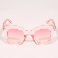 óculos de sol feminino redondo yessica rosa - único