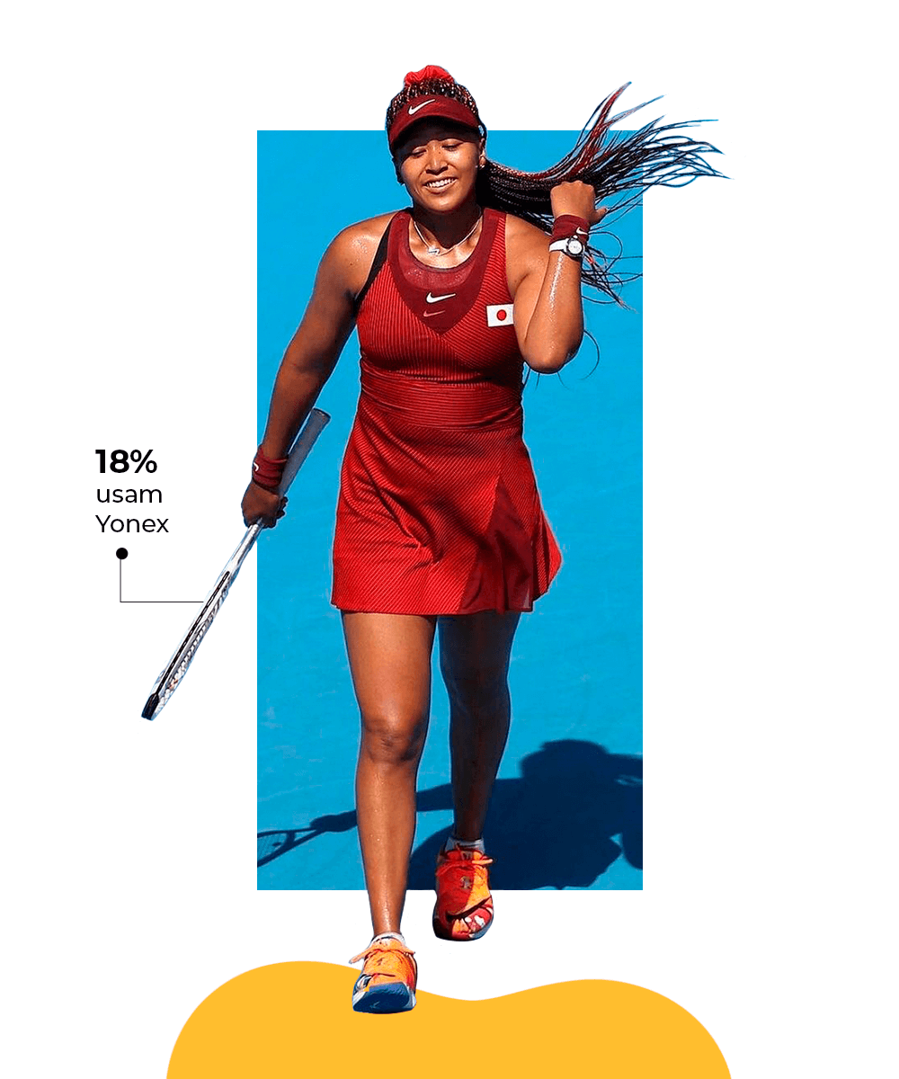 Naomi Osaka - Tenista - Olimpíadas 2021 - Verão - Tóquio - https://stealthelook.com.br